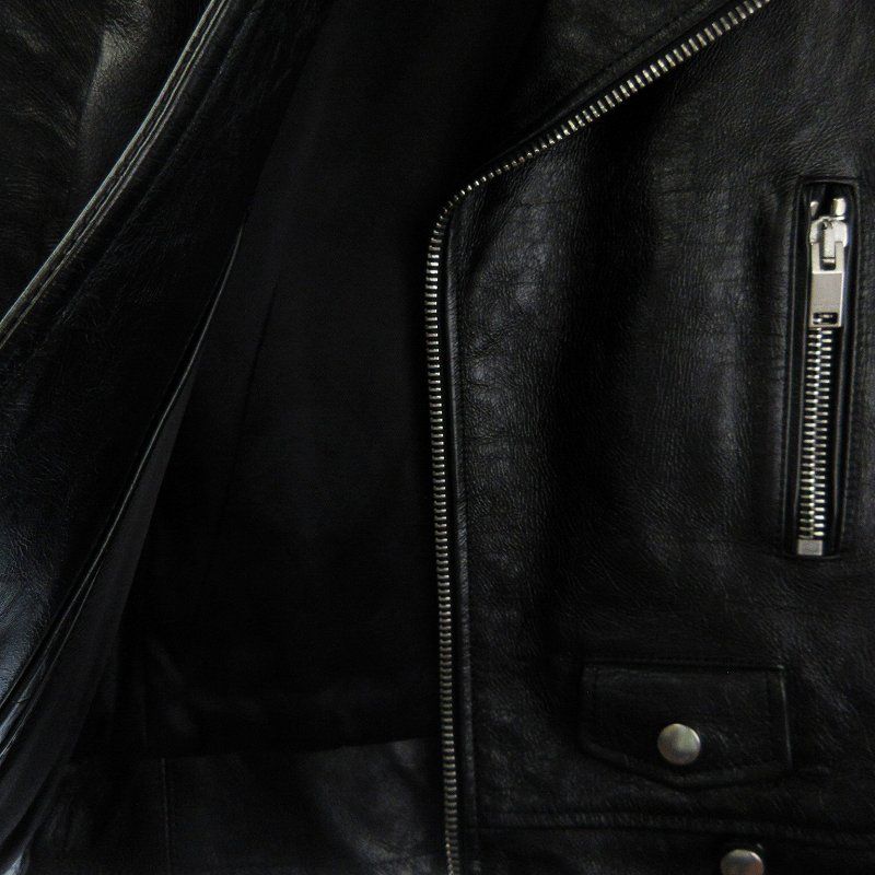 Saint Laurent Paris L01 Classic Motorcycle Leather Jacket Double Riders 481862