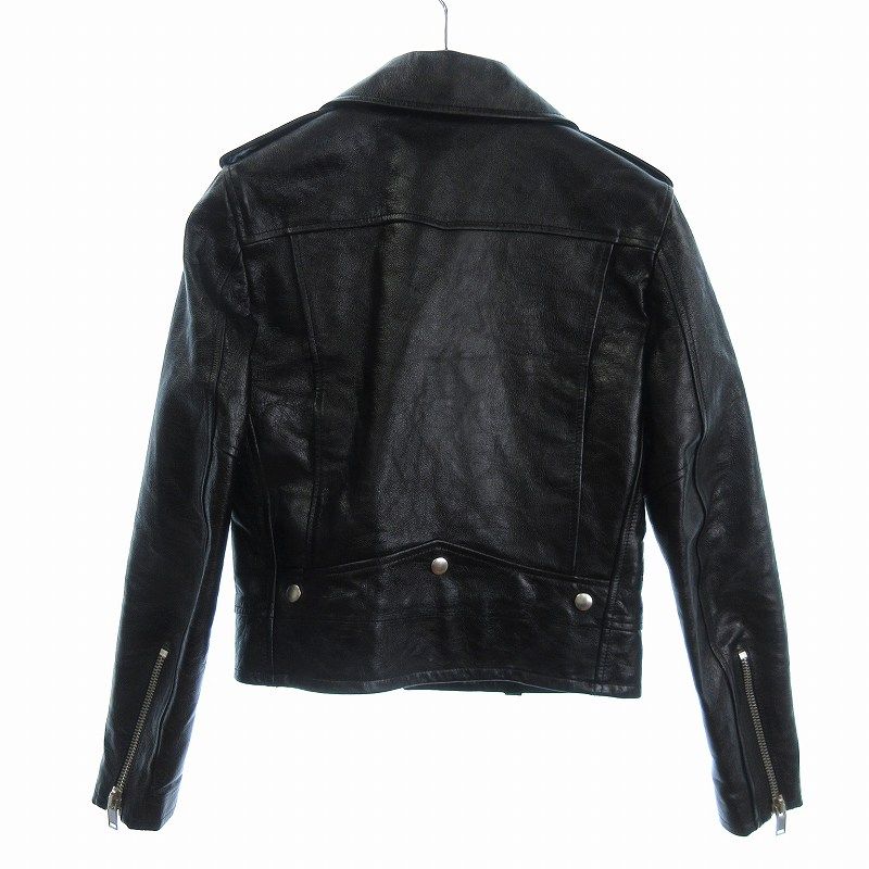 Saint Laurent Paris L01 Classic Motorcycle Leather Jacket Double Riders 481862