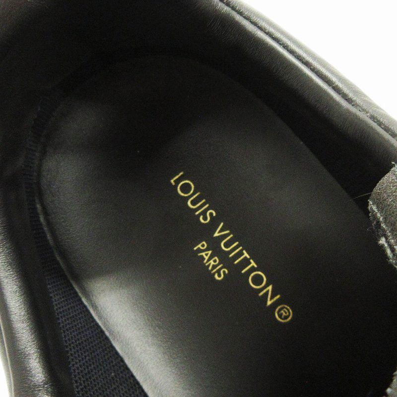Louis Vuitton Luxembourg Samothrace Line Sneakers Shoes Low Cut LV Logo Leather