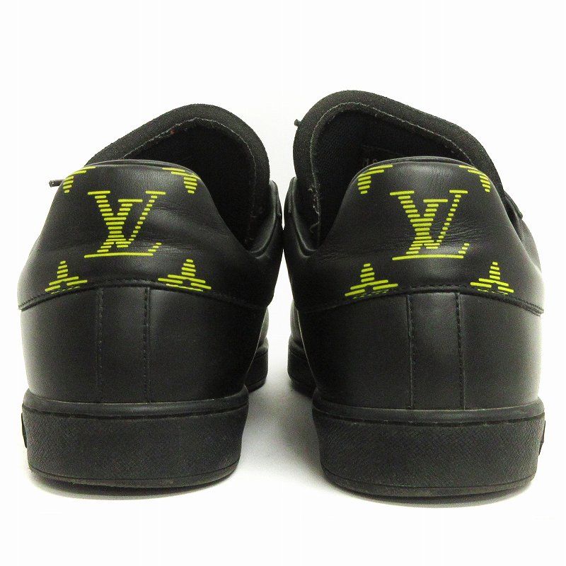 Louis Vuitton Luxembourg Samothrace Line Sneakers Shoes Low Cut LV Logo Leather