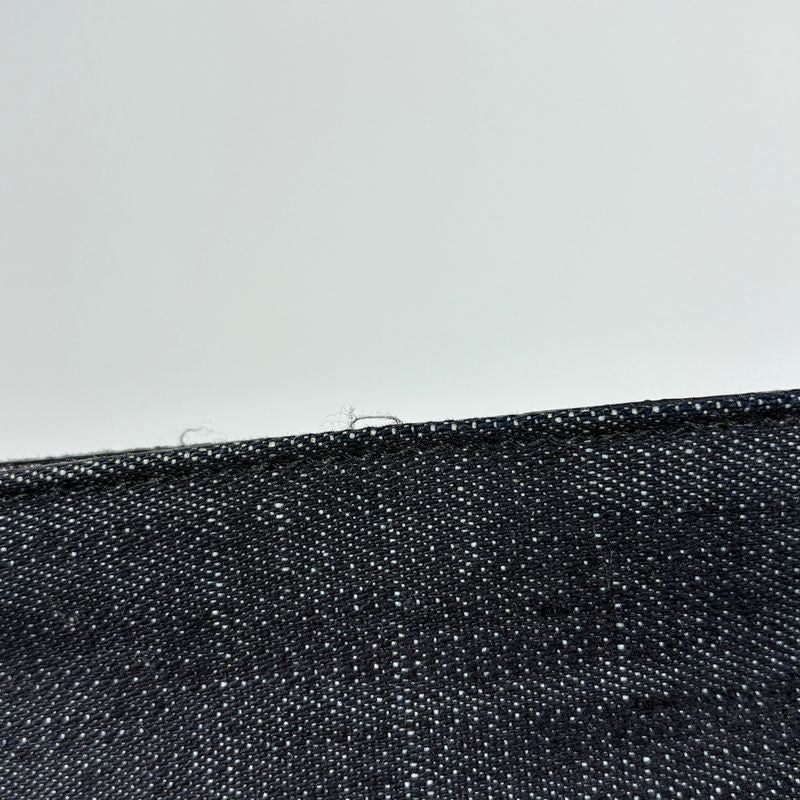 Prada Logo Plate Shoulder Bag Crossbody Shoulder Bag Canvas Navy Black Va0182