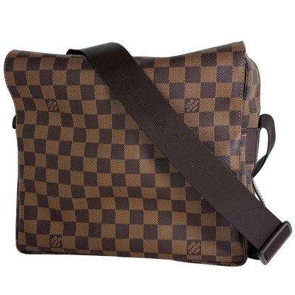 Louis Vuitton Naviglio Crossbody Shoulder Bag Damier Brown N45255 Women