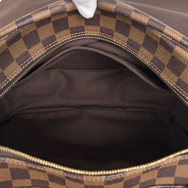 Louis Vuitton Naviglio Crossbody Shoulder Bag Damier Brown N45255 Women