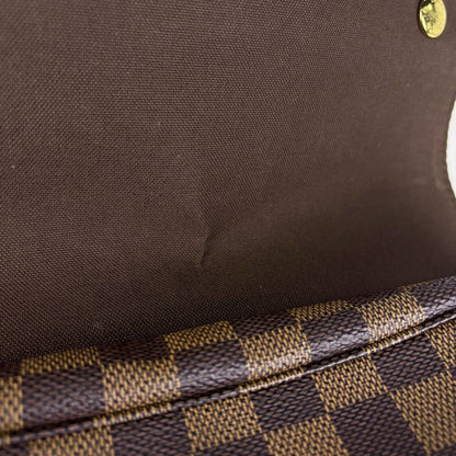 Louis Vuitton Naviglio Crossbody Shoulder Bag Damier Brown N45255 Women