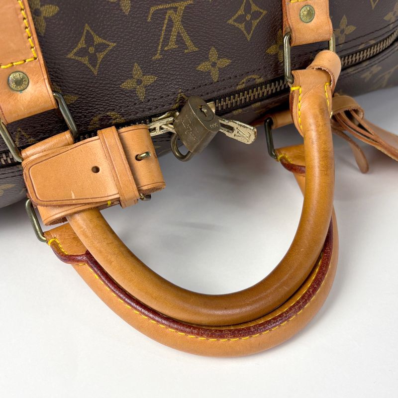Louis Vuitton Keepall Bandouliere 60 2way Shoulder Bag Boston Bag Monogram