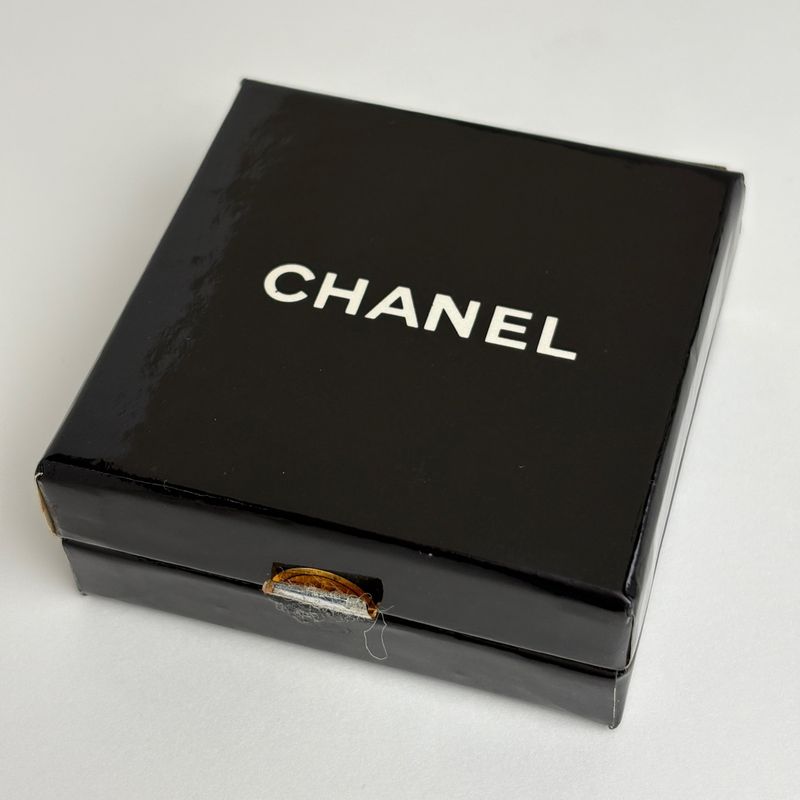 Chanel Coco Mark Round Earrings Round Shape Earrings GP Gold Ladies