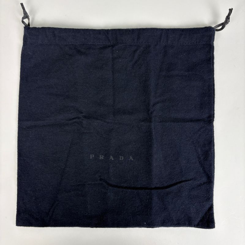 Prada Logo Plate Waist Bag Body Bag Body Bag Nylon Nero (Black) Women