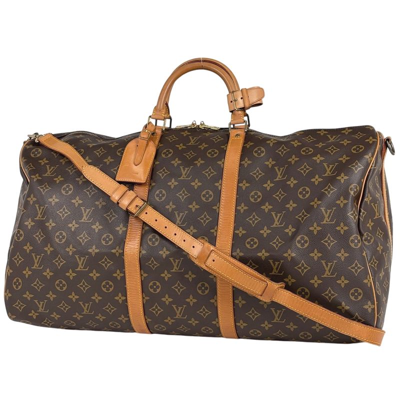 Louis Vuitton Keepall Bandouliere 60 2way Shoulder Bag Boston Bag Monogram