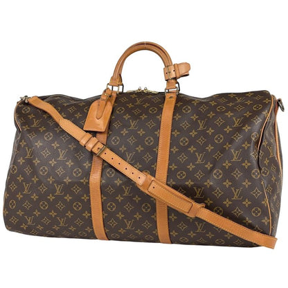 Louis Vuitton Keepall Bandouliere 60 2way Shoulder Bag Boston Bag Monogram
