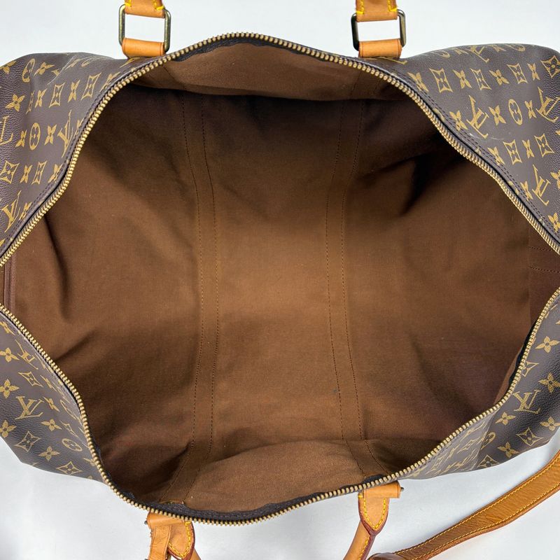 Louis Vuitton Keepall Bandouliere 60 2way Shoulder Bag Boston Bag Monogram