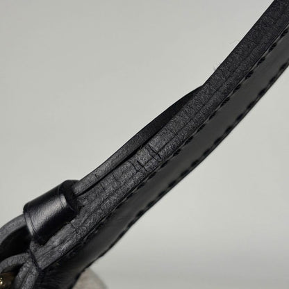 Louis Vuitton Noe One Shoulder Draw String Shape Shoulder Bag Epi Noir Black