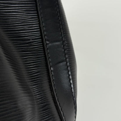 Louis Vuitton Noe One Shoulder Draw String Shape Shoulder Bag Epi Noir Black
