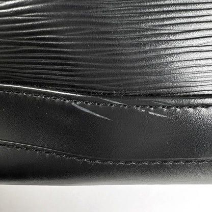 Louis Vuitton Noe One Shoulder Draw String Shape Shoulder Bag Epi Noir Black