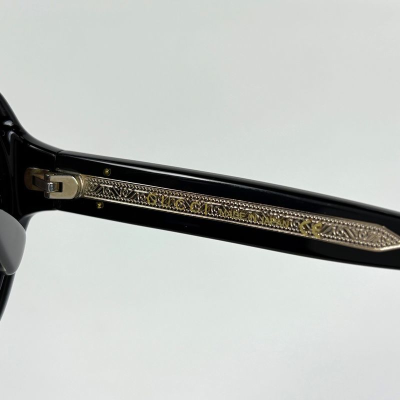 Gucci Interlocking G Sunglass Es Eyewear Plastic Black Gg0080sk Ladies