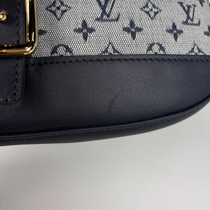 Louis Vuitton Marjorie One Shoulder Bag Monogram Mini Blue M92690 Women
