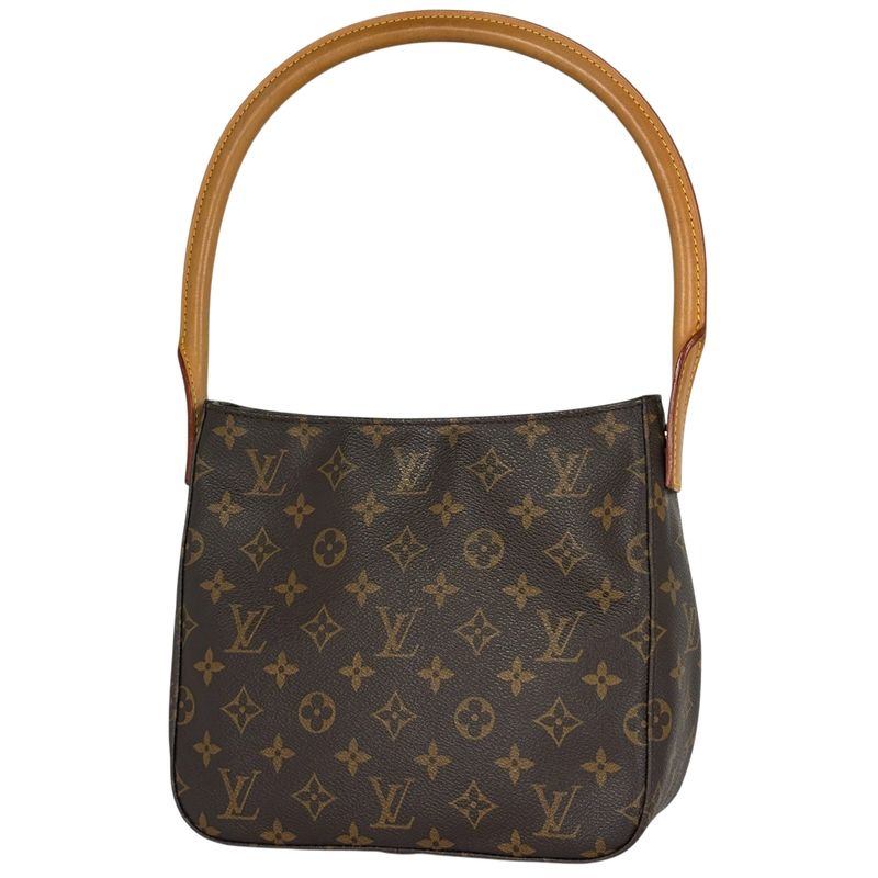 Louis Vuitton Looping MM Shoulder One Shoulder Bag Monogram Brown M51146 Women