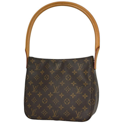 Louis Vuitton Looping MM Shoulder One Shoulder Bag Monogram Brown M51146 Women