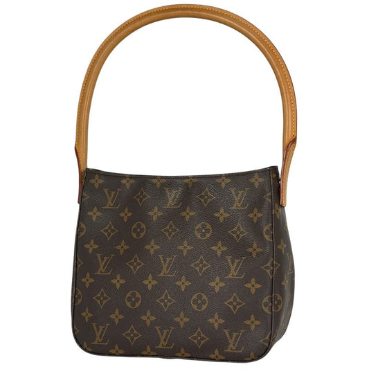 Louis Vuitton Looping MM Shoulder One Shoulder Bag Monogram Brown M51146 Women