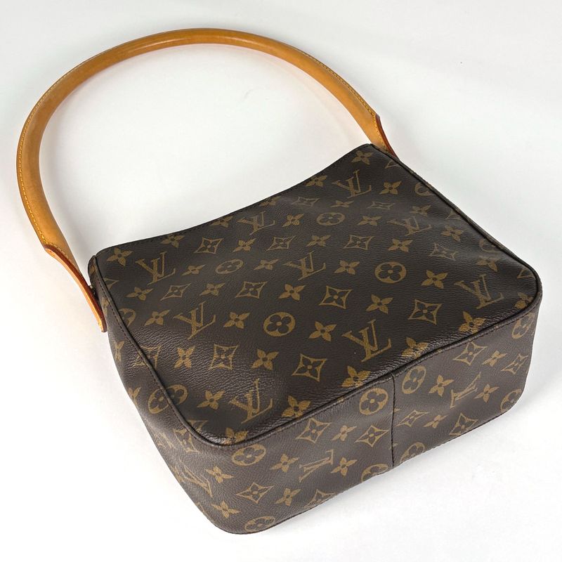 Louis Vuitton Looping MM Shoulder One Shoulder Bag Monogram Brown M51146 Women