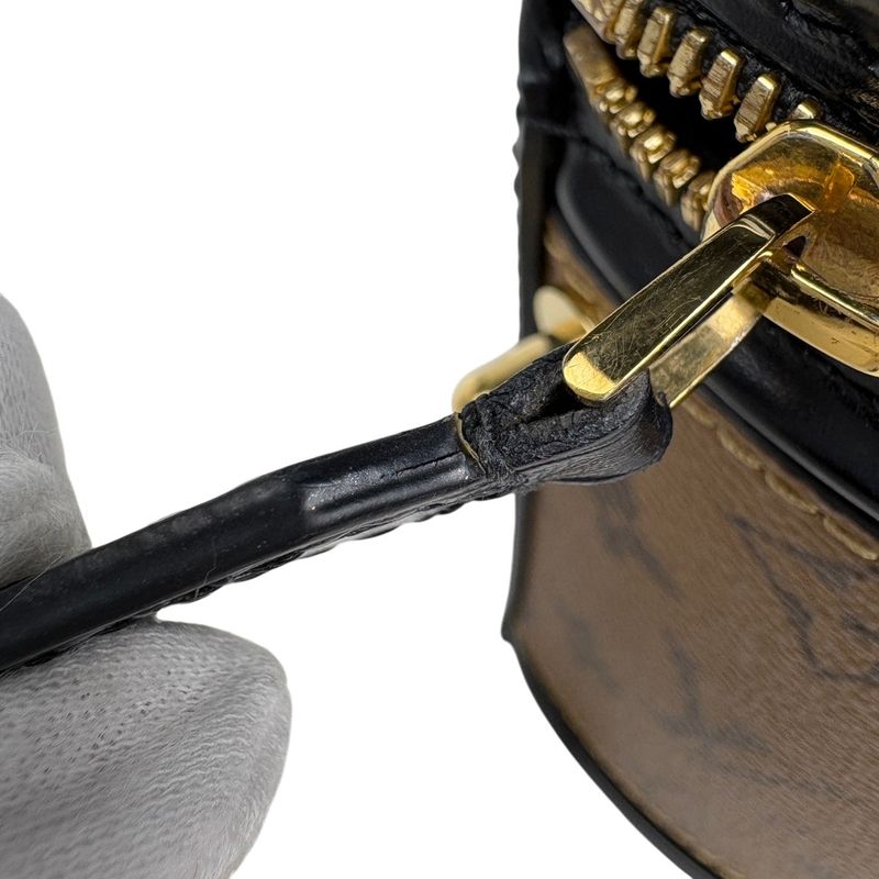 Louis Vuitton Cannes 2way Shoulder Bag Vanity Handbag Monogram Reverse Brown