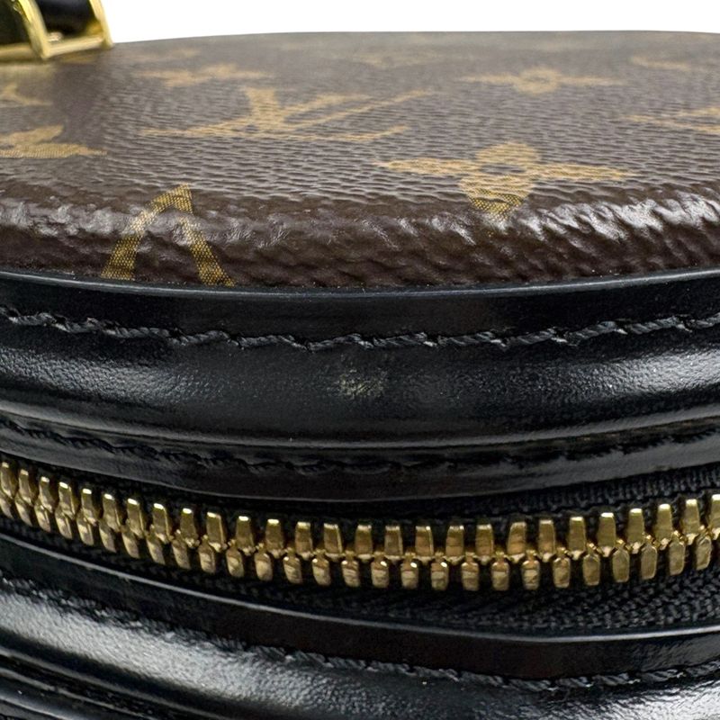 Louis Vuitton Cannes 2way Shoulder Bag Vanity Handbag Monogram Reverse Brown