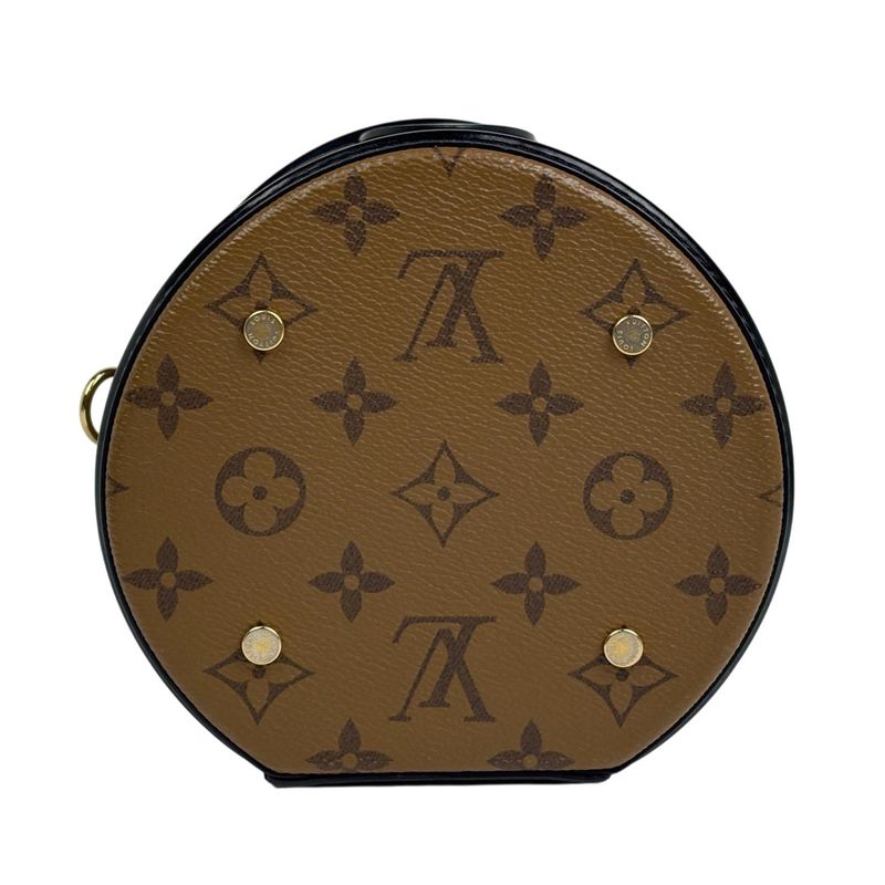 Louis Vuitton Cannes 2way Shoulder Bag Vanity Handbag Monogram Reverse Brown