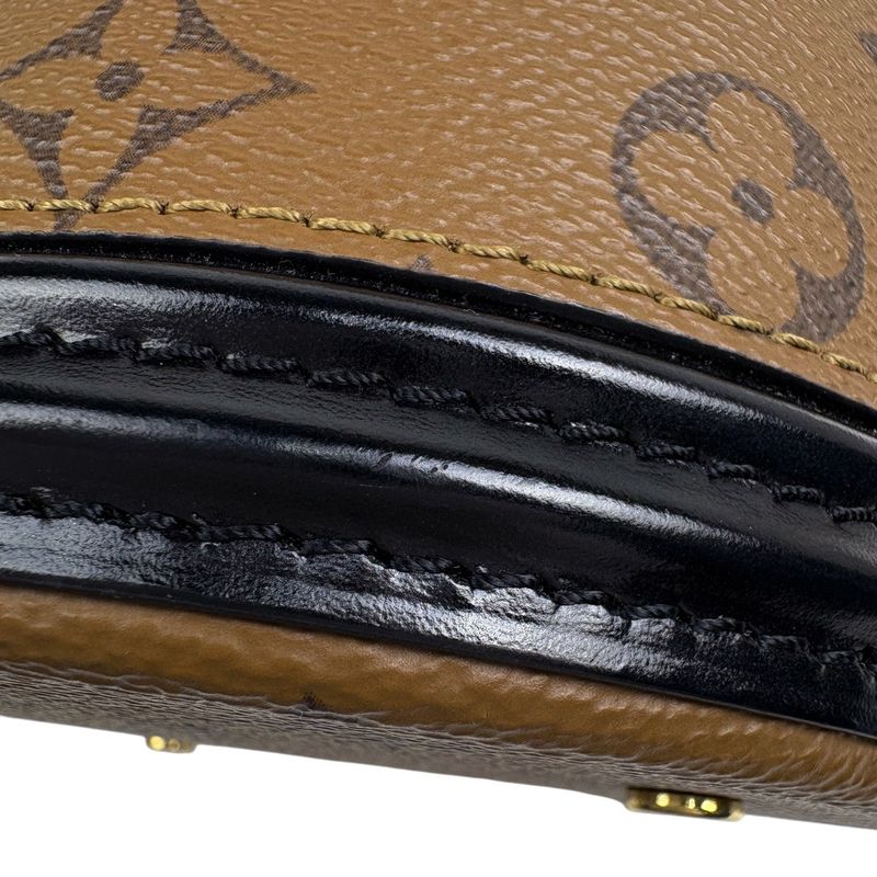 Louis Vuitton Cannes 2way Shoulder Bag Vanity Handbag Monogram Reverse Brown