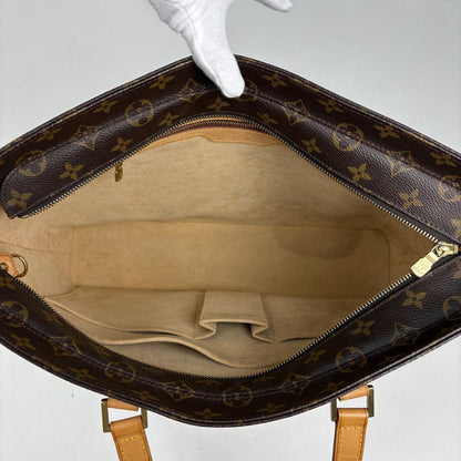Louis Vuitton Luko Shoulder Bag Shoulder Commuter Tote Monogram Brown M51155