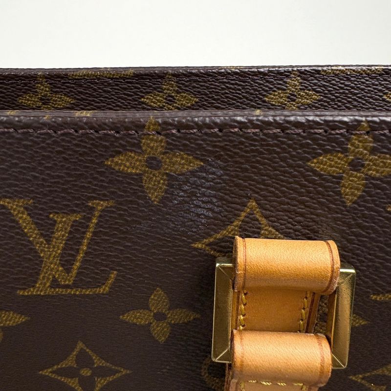 Louis Vuitton Luko Shoulder Bag Shoulder Commuter Tote Monogram Brown M51155