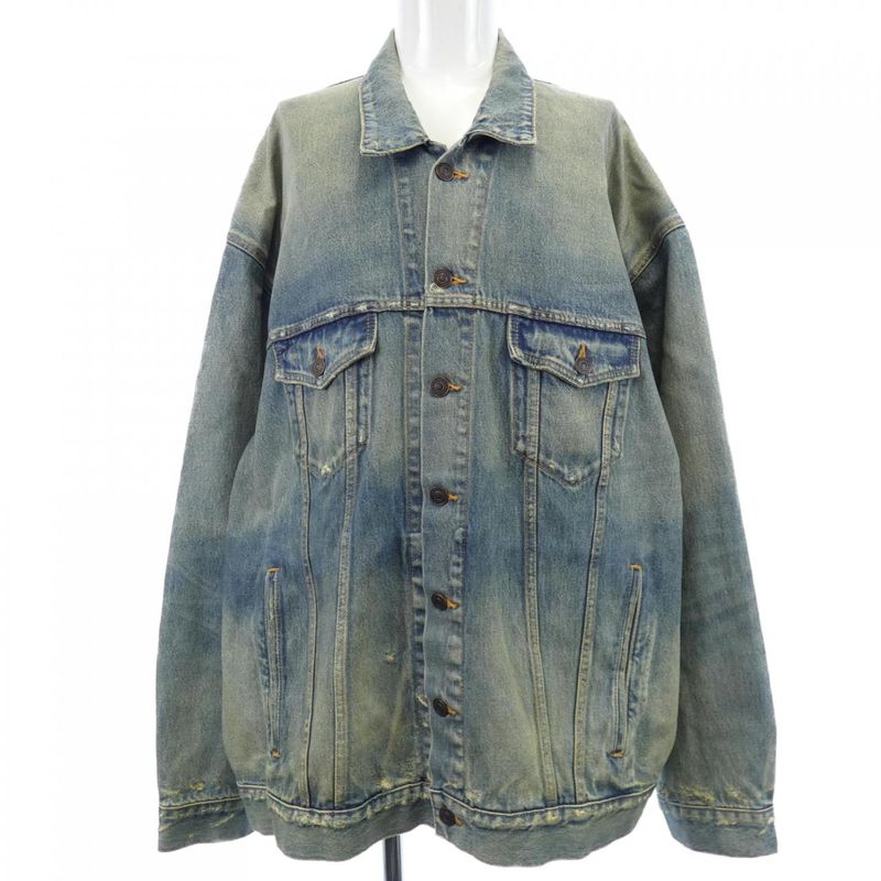 Balenciaga 721709 Tnw60 Denim Jacket