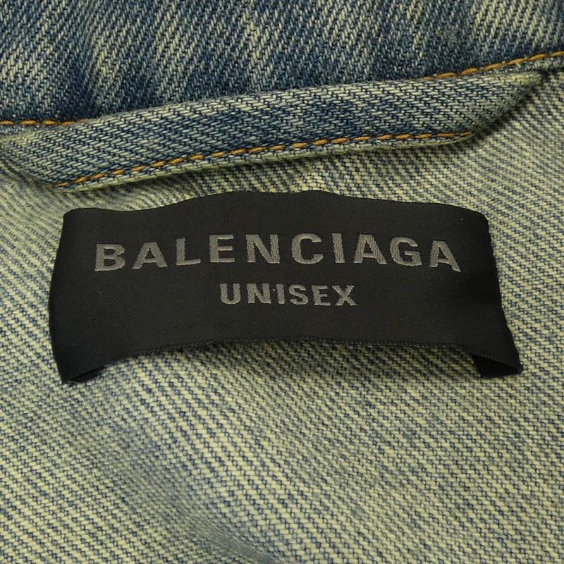 Balenciaga 721709 Tnw60 Denim Jacket