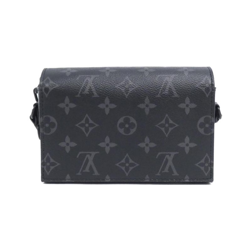 Louis Vuitton Monogram Eclipse Steamer Wearable Wallet M81783 Shoulder Bag