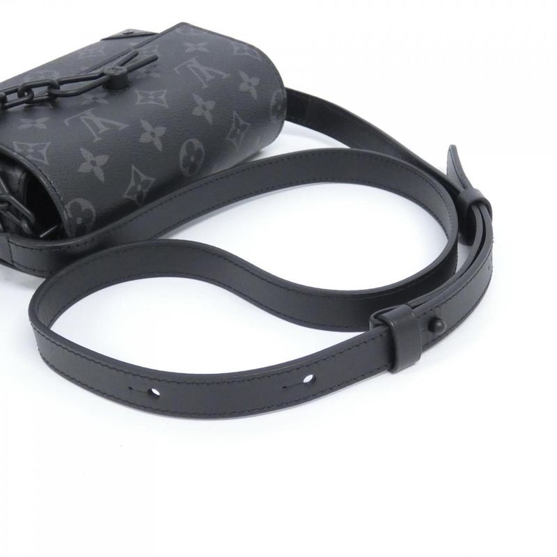 Louis Vuitton Monogram Eclipse Steamer Wearable Wallet M81783 Shoulder Bag