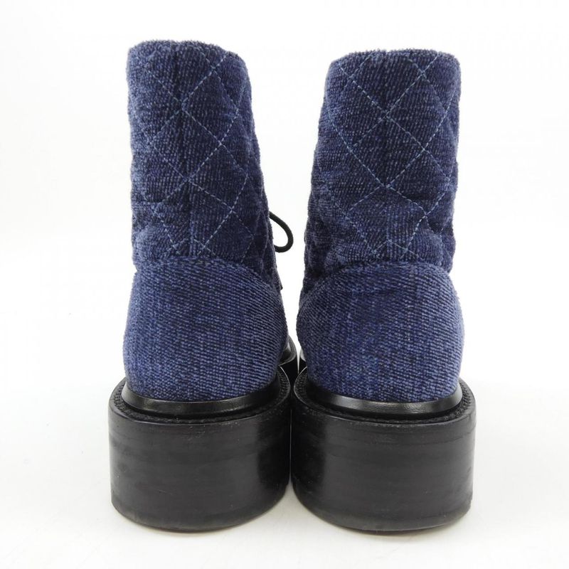 Chanel Lace-Up G36424y55367 Boots