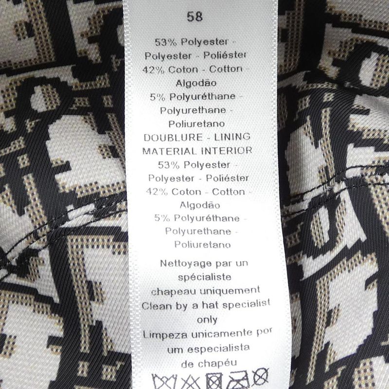 Christian Dior Teddy-D Bob Hat Oblique 95tdd923a130 Hat