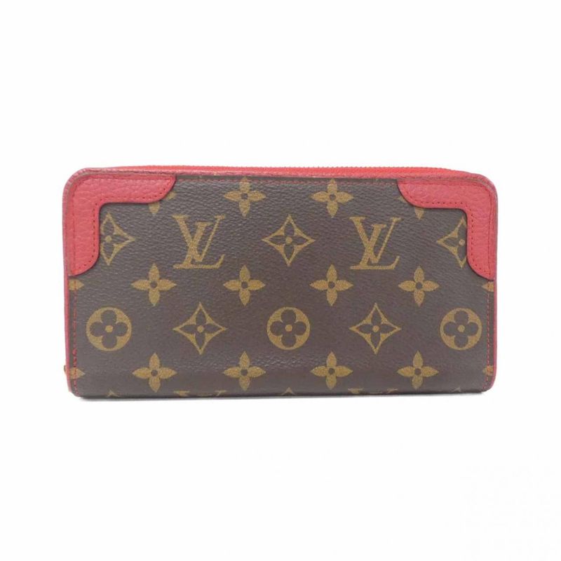 Louis Vuitton Monogram Zippy Wallet M61854 Wallet