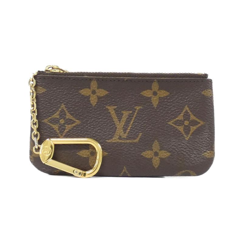 Louis Vuitton Monogram Pochette Cles M62650 Coin and Key Case