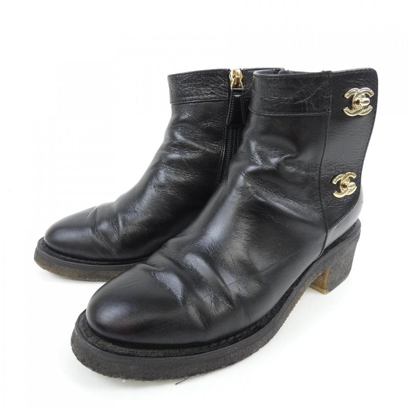 Chanel Turnlock G31204x47535 Boots
