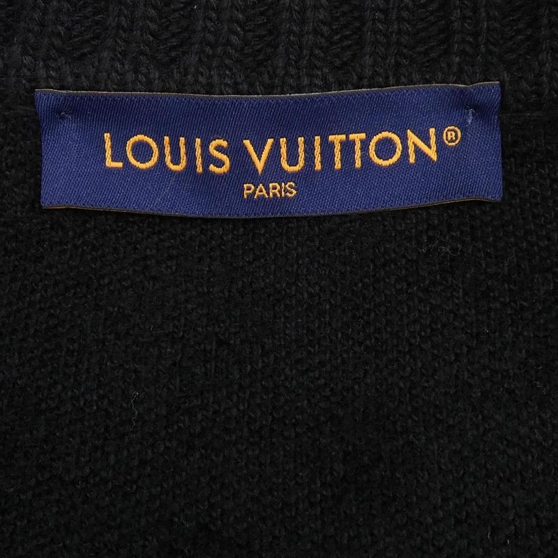 Louis Vuitton Chunky Wool-Blend Cable Cardigan Hsn71wsur Cardigan