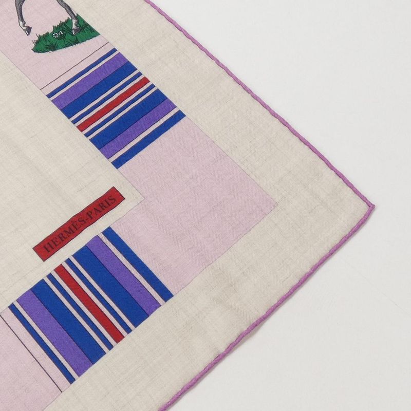 Hermes Eperon D'or Et Tenues de Jour H244216s Carre Geant140 Shawl