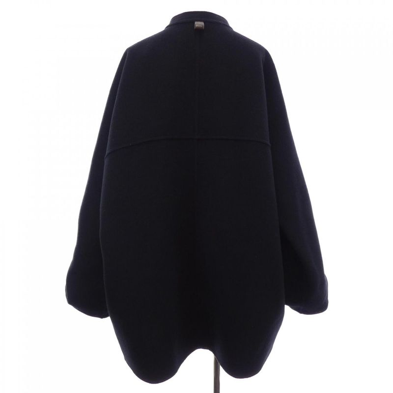 Louis Vuitton Signature Boxy Button-Up Coat Fsco04nvn Coat