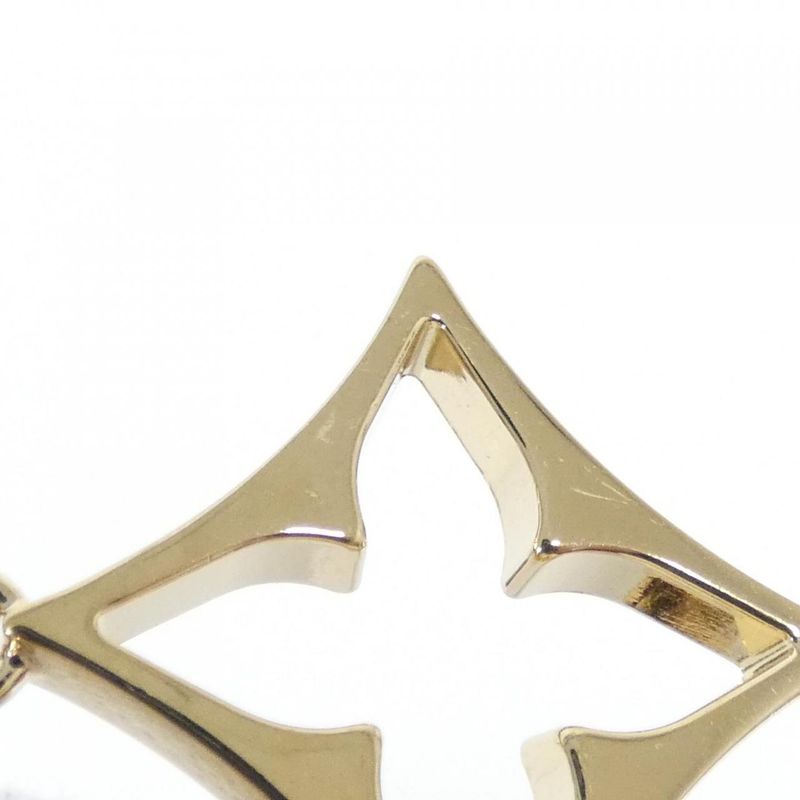 Louis Vuitton Bag Charm Chain Fleur de Monogram M01413 Key Holder