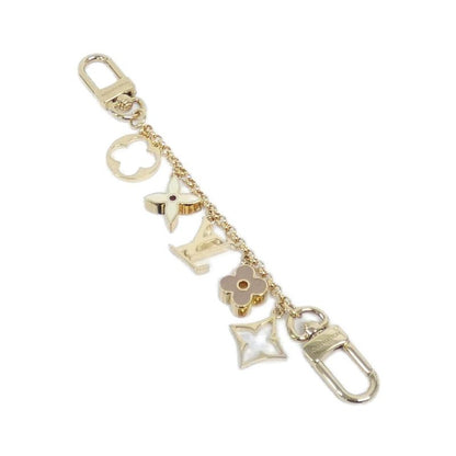 Louis Vuitton Bag Charm Chain Fleur de Monogram M01413 Key Holder