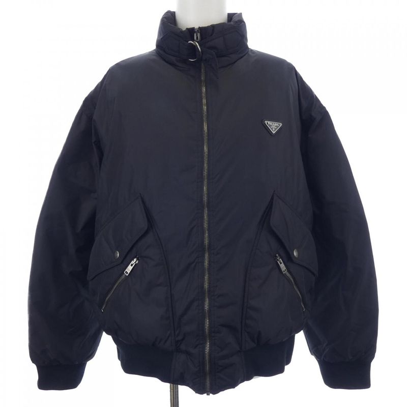 Prada Triangle Logo Sgc842 Sooo 16bf Down Jacket