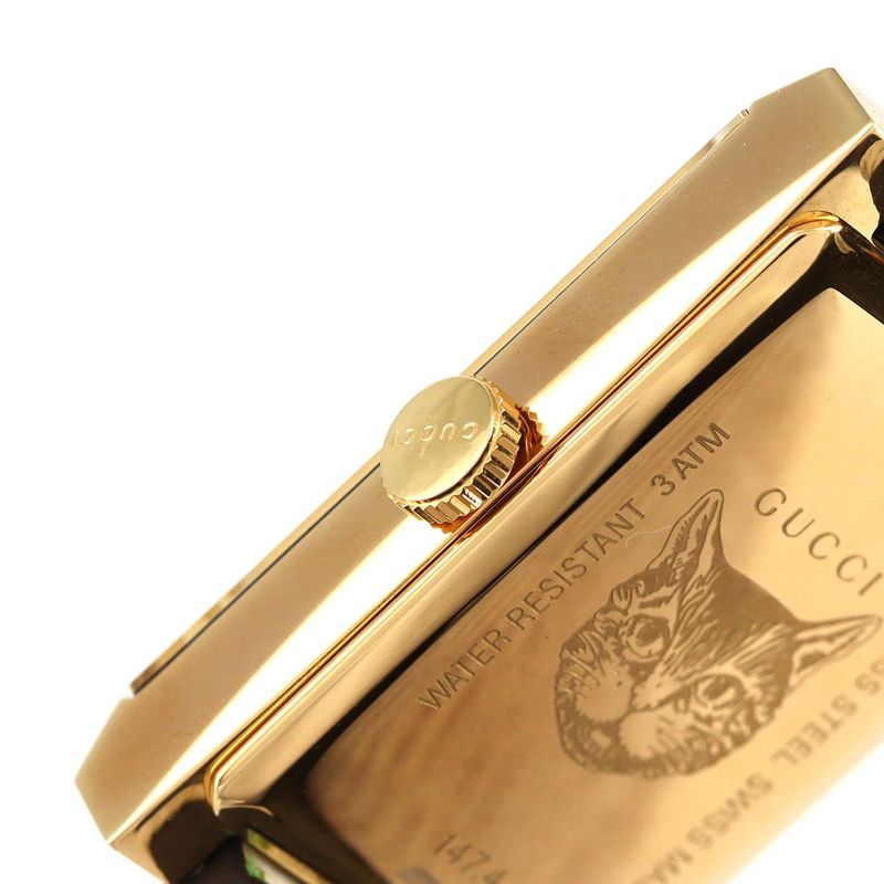 Gucci G Frame GP 147.4 Ya147406 GP Quartz