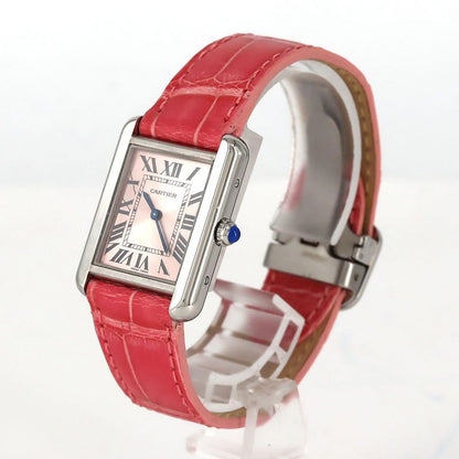 Cartier Tank Solo Sm W5200000 SS Quartz