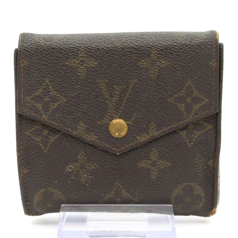 Louis Vuitton W Hook Wallet Monogram Porte Monnaie Vivier Carte Cles Di M61660