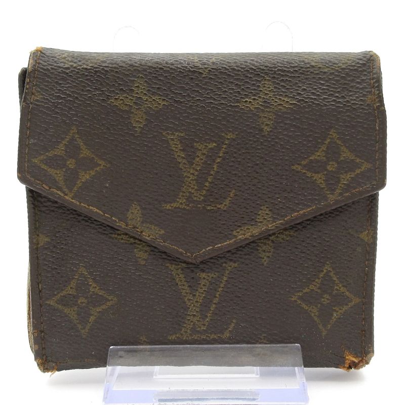 Louis Vuitton W Hook Wallet Monogram Porte Monnaie Vivier Carte Cles Di M61660