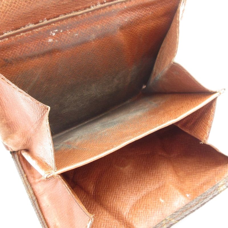 Louis Vuitton W Hook Wallet Monogram Porte Monnaie Vivier Carte Cles Di M61660