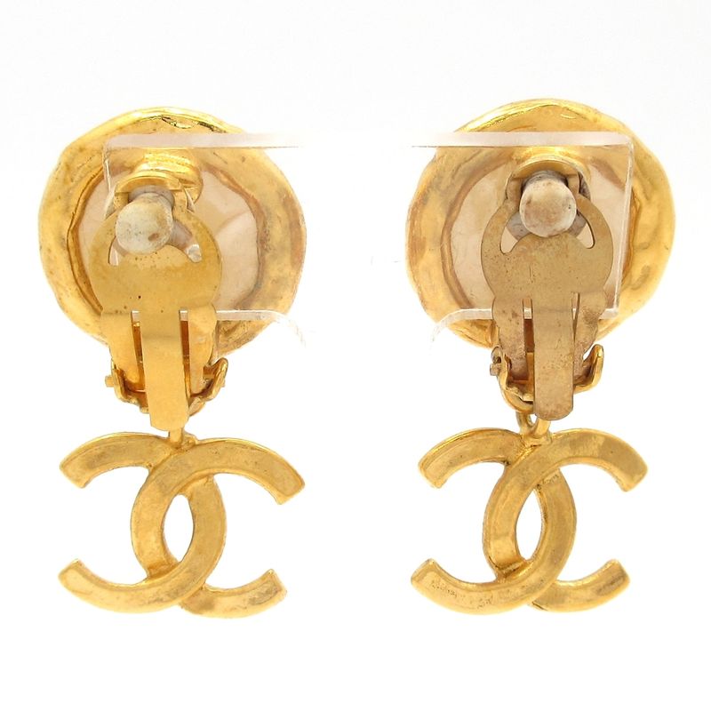 Chanel Earrings - Gold and Ivory